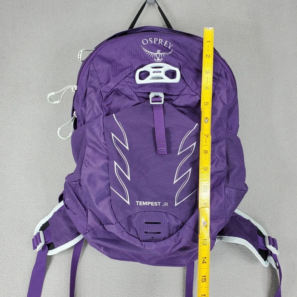 Osprey Tempest Jr Backpack Kids Purple Hiking Daypack 11L AirScape Outdoor
